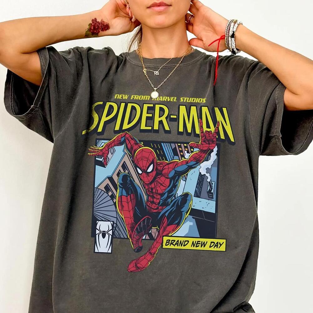 Spider Man Brand New Day Tshirt, Spider Man Movie Shirt